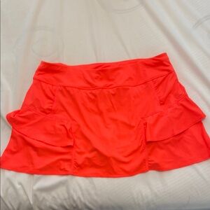 Athleta bright Coral skort